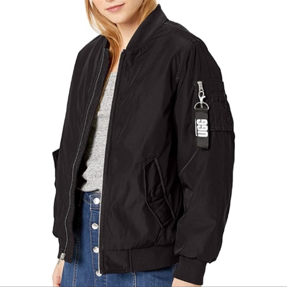 NEW UGG FRANCES OVERSIZED BOMBER JACKET - Picture 1 of 8
